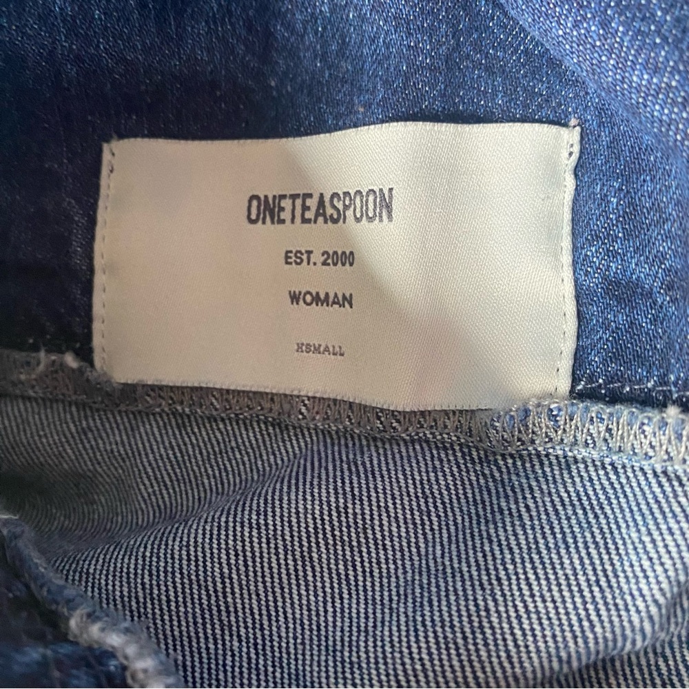 One Teaspoon Lonestar Denim Overalls Size XS - Picture 9 of 10